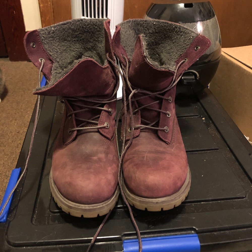 Timberland Teddy Fleece Fold Down Boot